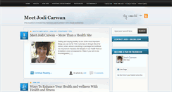Desktop Screenshot of meetjodicarwan.com
